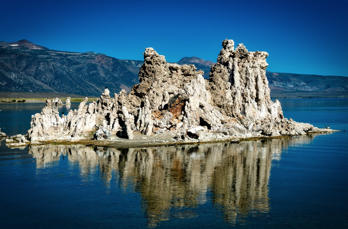 Salt Island Mono Lake