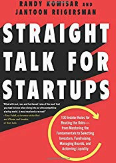 Straight Talk for Startups