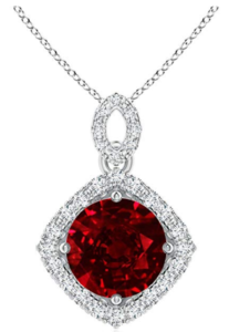 ruby pendant