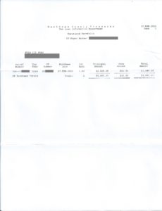 Tax Lien Certificate