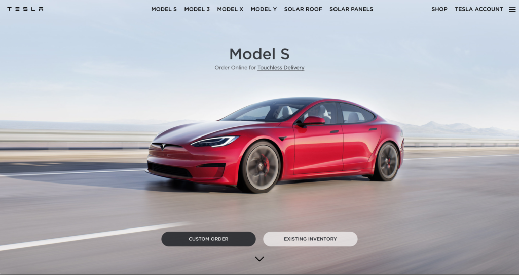 Tesla.com 2021