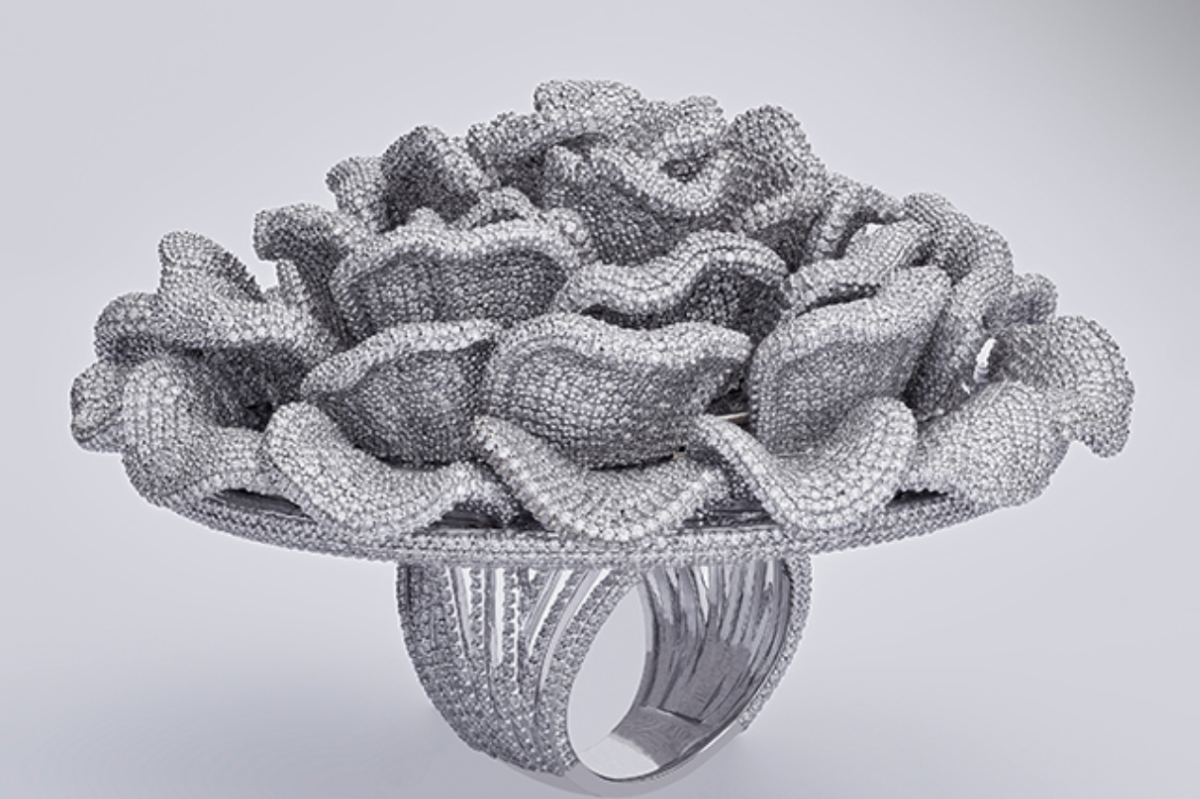 Record Setting Gift: Ring with 24,679 Diamonds!
